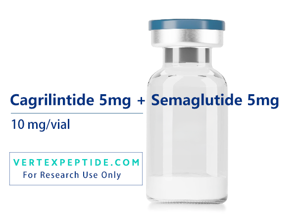 CS10 – High-Quality Lyophilized Blend: Cagrilintide 5mg + Semaglutide 5mg (10 vials)